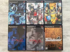 Sony PS2 Persona 3 & 4 & Fes Append & Shin Megami Tensei III & Berwick Saga Set - Bild 1 von 14