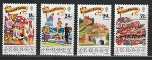 Great Britain-Jersey    1990    Sc # 536-39    MNH    OG - Picture 1 of 1