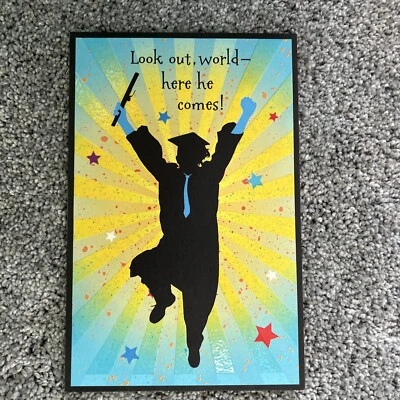 Tarjeta de graduación sincera para niño o chico. American Greetings Retails $3,89 Foto 1 de 3