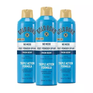 No Mess Talk-freies Fußpuder Spray, 7 Oz., frischer Duft - Bild 1 von 12