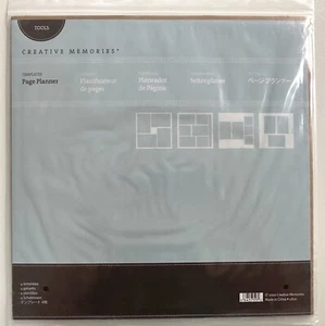 Creative Memories Page Planner x 4 Templates - Picture 1 of 3
