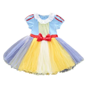 Kid Girl Princess Snow White Sofia Belle Alice In Wonderland Fancy Dress Costume - Picture 1 of 19