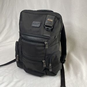 Tumi Alpha Bravo Knox Black Backpack 22681DH Travel Nylon