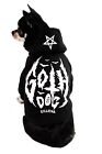 Killstar Gothic Goth Okultystyczna kurtka z kapturem dla psów Sweter - Goth Dog Hoodie