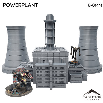 Mecha City Powerplant - Small Scale Mech Warg...