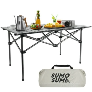 SUMOSUMA Campingtisch Alu Klapptisch 95x55cm Partytisch Gartentisch klappbar Camping DHL
