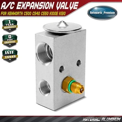 Válvula de expansión de aire acondicionado para Kenworth C500 C540 C550 K100E K130 K150 T600A W900 Foto 1 de 4