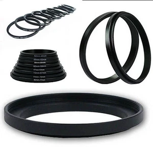 77mm to 82mm 77-82mm Male to Female Step-Up Lens Filter Hood Ring Adapter - Picture 1 of 2