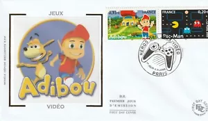 FRANCE 2005 FDC HEROS DES JEUX VIDEO YT 3843 ET 3848 - Foto 1 di 1
