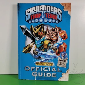 Skylanders: Trap Team MASTER EON'S OFFICIAL GUIDE BOOK includes POSTER! - Imagen 1 de 5