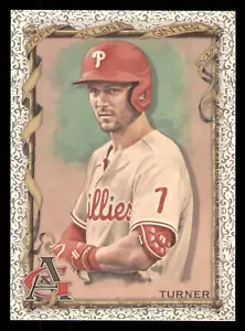 Trea Turner 2023 Topps Allen & Ginter #66 Foil Filigree Philadelphia Phillies - Bild 1 von 2