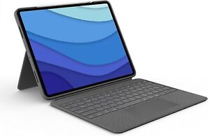 Logitech Combo Touch Keyboard Case Apple iPad Pro 12.9" 5th & 6th Gen 2021, 2022