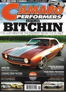 CAMARO PERFORMERS 2013 JAN - SHEETMETAL ALIGN, FIBERGLASS HOOD REP, '69 BADDY - Bild 1 von 1