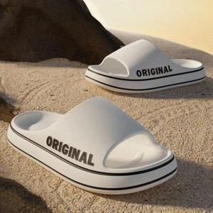 Zapatillas Mujeres Hombres Verano Sandalias antideslizantes EVA Suela gruesa Zapatos Deslizantes Baño - Imagen 1 de 26