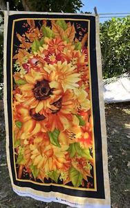 Stoff Panel HERBST INSPIRATIONEN 24x42" 100% Quilten Baumwolle Jan Ford SSI - Bild 1 von 6