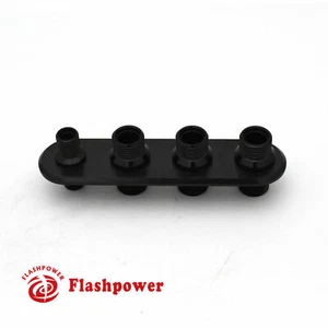 4-Port Billet Aluminum Firewall Heater & A/C Bulkhead In –Line - Picture 1 of 3