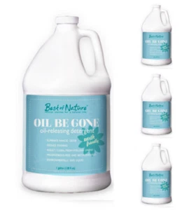 Best Of Nature Oil Be Gone Liquid Laundry Detergent Stain Remover 4 Gallon Case - Picture 1 of 1