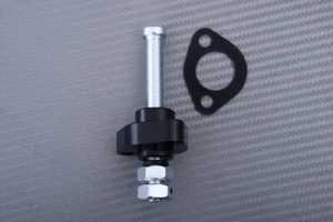 Schwarz Alu manueller Steuerkettenspanner Honda CBR 900 RR 919 SC33 1998-1999 - Bild 1 von 3