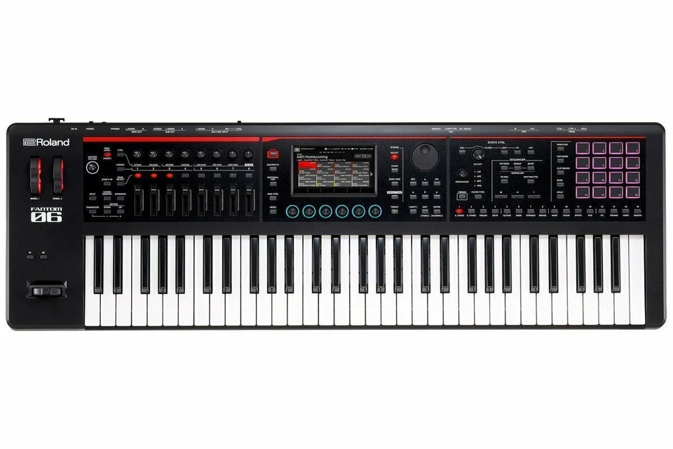 Roland Fantom-07 Synthesizer - Schwarz