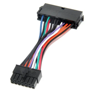 24Pin to 14Pin PSU Main Power Supply ATX Adapter Cable for Lenovo Q77 B7'WR - Picture 1 of 5