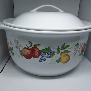 Corelle Modello Chutney Gres 2 1/2 Qt Corelle Coordinato con Coperchio - Foto 1 di 12