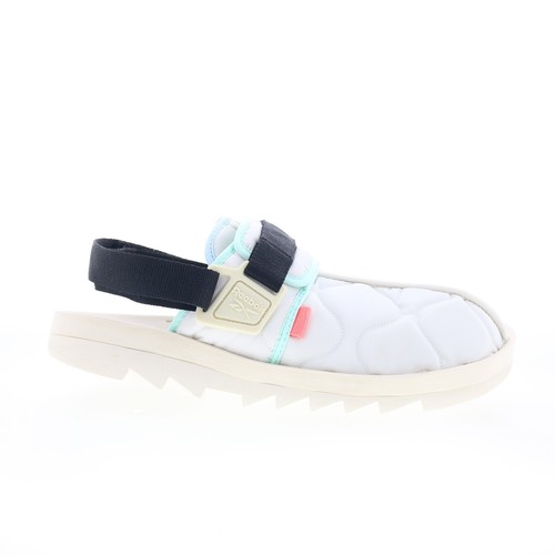 Scarpe sandali Reebok Beatnik fodera giacca GW8323 uomo bianco tela slide