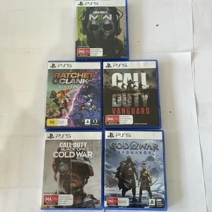 PS5 Game Bundle - 5 Games Including Call Of Duty, God Of War And More - Picture 1 of 11