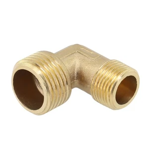 Raccordi compressore aria ottone 20,5*16,5mm maschio filettato gomito accoppiatore nuovo - Foto 1 di 15
