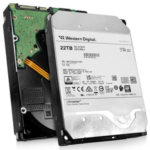 WD Ultrastar HC570 22TB WUH722222ALE601 0F48151 7.2K RPM SATA 6Gb/s 3.5" HDD - Picture 1 of 8