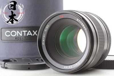【Top MINT in Case 】 Contax Carl Zeiss Planar T* 80mm f/2 Lens For 645 From JAPAN - Image 1 of 4