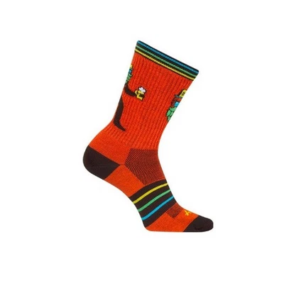 Носки - SockGuy - Brewfoot 6» экипажа L/XL велоспорт/бег новый большой ноги оранжевый мужчин - Изображение 1 из 4