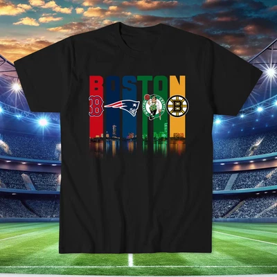 Boston Sports My City My Team 2025 T Shirt - Image 1 of 4