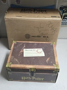 Harry Potter Hard Cover Boxed Set Books 1-7 w/Trunk Box - Books Sealed! +BOX - Picture 1 of 10