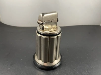 Encendedor de mesa base de metal Thorens doble garra 6808/40 Foto 1 de 4