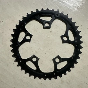 Shimano 42 Tooth chainring 42T Black 94 mm BCD 5 Arm Used Bicycle Replacement - Picture 1 of 10