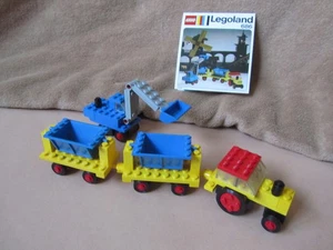 LEGO Set 686 Tipper Trucks mit Anleitung Town Classic 70er - Picture 1 of 6