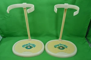 2 CT Original Cabbage Patch Kids Doll Stand Holder 11" Preowned,Stand up - Picture 1 of 6