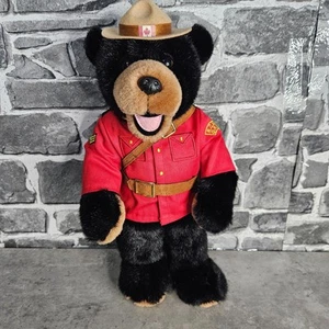 RCMP Sergeant Blackbeary Canadian Mountain Police Bear 14" Top Zustand - Bild 1 von 15