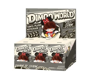 POPMART DIMOO WORLD × Disney Series Vinyl plush keyring Blind Box Figure NEW - Picture 1 of 13
