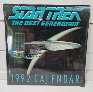 Star Trek Sternzeit 1984 Wandkalender 12 Monate 13"x12" NEU FABRIKVERSIEGELT - Bild 1 von 10