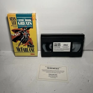 TODD  McFARLANE  "COMIC BOOK GREATS #1 "  OOP  VHS  (1991)        FREE  SHIPPING - Bild 1 von 5