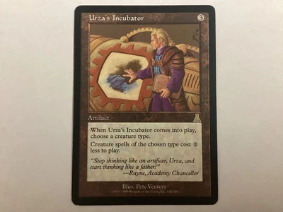 MTG Urza’s Destiny URZA’S INCUBATOR MP (3082) Graded Power - Image 1 of 2