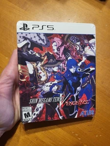 Steelbook PS5 Playstation 5 Shin Megami Tensei V Vengeance NUOVO SIGILLATO in fabbrica - Foto 1 di 6