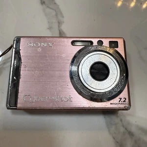 Sony Cyber-shot DSC-W80 Digital Camera 7.2 MP 3x Optical Zoom Parts - Picture 1 of 11