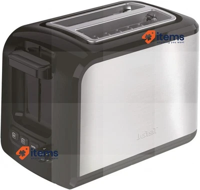 Tefal Tostapane Elettrico 2 Slot Acciaio Inox e Nero 850W - 850 W, W - Immagine 1 di 4