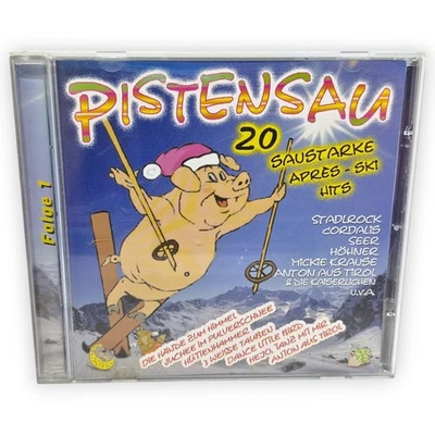 Pistensau 20 saustarke Apres Ski Hits CD Album Folge 1 Schlager Anton aus Tirol - Bild 1 von 4