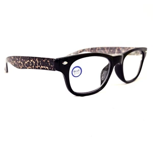 Hummingbird Blue Light Blocking Glasses NEW +0.0 Leopard Print Eyeglasses - Picture 1 of 9
