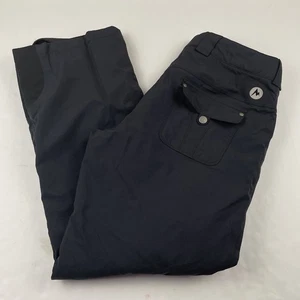 Pantalones de nieve Marmot Membrain para mujer L negros esquí snowboard aislados - Imagen 1 de 11