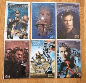 STARGATE SG-1 AVATAR PRESS COMICS Lot Of 6 Aris Boch 1 Fall Of Rome 2 3 Variants - Picture 1 of 3