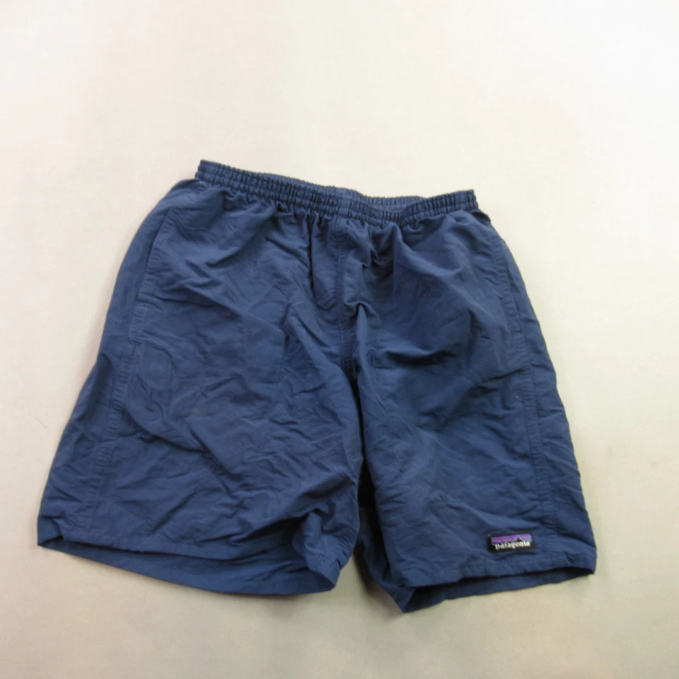 Bañador Patagonia para Hombres Pequeño Board Shorts Bolsillos Traje de Baño Azul Ligero Foto 1 de 4